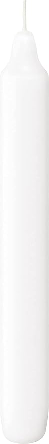 BOLSIUS White Household Candles 7 Inch Dinner Candlesticks - 45 Count Bulk Pack - 6+ Hours Clean Burning - Premium European Quality - Shabbat Candles - No Palm Oil - 0% Animal Fat - Emergency Candle