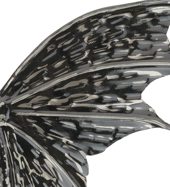 Regal Art & Gift Dragon Metal Wall Décor for Home - Large Wall Hanging Decorative Accent | Indoor Outdoor Metal Wall Art | Weather Resistant Sculpture for Living Room, Patio or Garden, Pewterr
