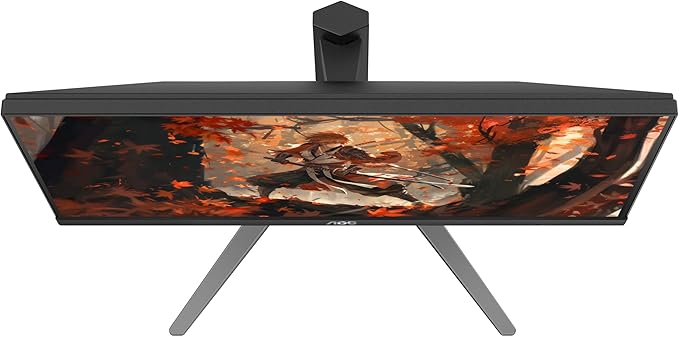 AOC 24G4 24" Gaming Monitor, Full HD 1920x1080 IPS Panel, 180Hz 1ms, 1x HDMI 2.0, 1x Display Port, Adaptive-Sync, Audio Earphone Out, Console Gaming Ready, 3-Year Zero-Bright-Dot