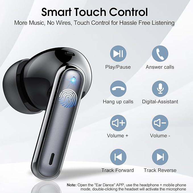 Ai Translation Earbuds Real Time, Simultaneous Interpretation Translator Earbuds with 6 Translation Modes/164 Languages, No Subscription Translatior Headphones,40H Audifonos Traductores Inglés Español