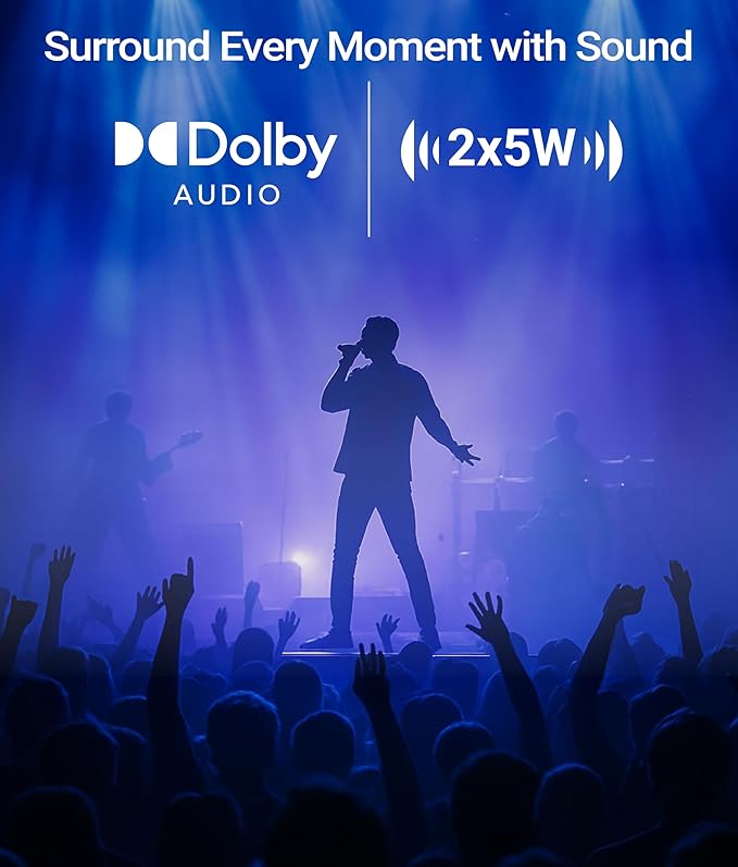 AllPlay Google TV Smart Porejctor | Native 1080p Full HD | Auto Focus & Keystone | Dolby Audio | WiFi & Bluetooth | Portable Home Theater Kit