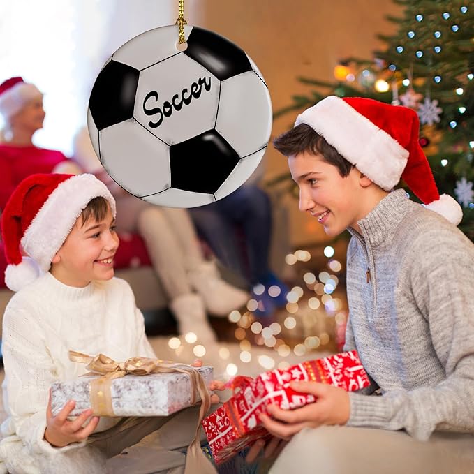 Sports Kids Soccer Player Christmas Ornament - Soccer Christmas Ornaments