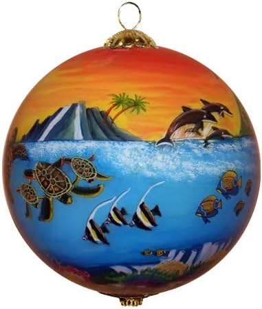 Collectible Hawaiian Family Vacation Christmas Ornament Aloha (FV/K)