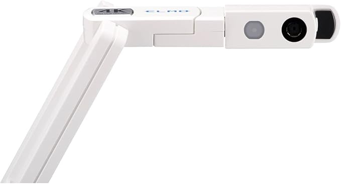 Elmo 1450 Model MX-P3 Document Camera, 16x Zoom in True 4K Ultra HD, HDMI/RGB/USB 3.0 Outputs, 13M CMOS Image Pick-up Device, 4160x3120 Effective Pixels, 16x Digital Zoom, 0°/180° Image Rotation