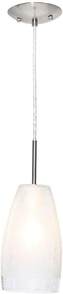 EGLO 20599A Crash Ceiling Pendant, 14-Inch, Matte Nickel