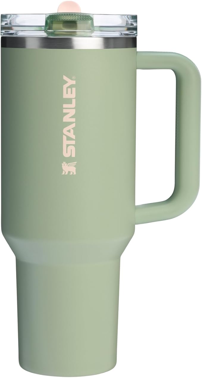 STANLEY Quencher ProTour Flip Straw Tumbler with Leakproof Lid | Built-In Straw & Handle | Cupholder Compatible for Travel | Insulated Stainless Steel Cup | BPA-Free