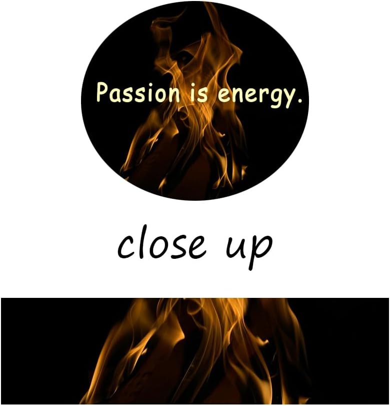 Motivational Wall Art Passion Is The Energy for Doing Anything Inspirational Quotes Canvas Posters Printed Artwork for Office Hallway Gym Bedroom Living Room Framed Ready to Hang [12" W X 18" H]