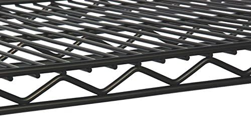 Omega Products Corporation 24" Deep x 54" Wide x 14" High Black Stationary Dunnage Rack