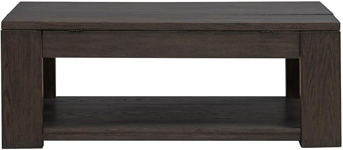 Liberty Furniture Lennox Hill Living Room Lift Top Cocktail Table - Bark