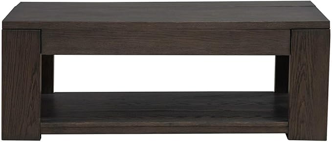 Liberty Furniture Lennox Hill Living Room Lift Top Cocktail Table - Bark