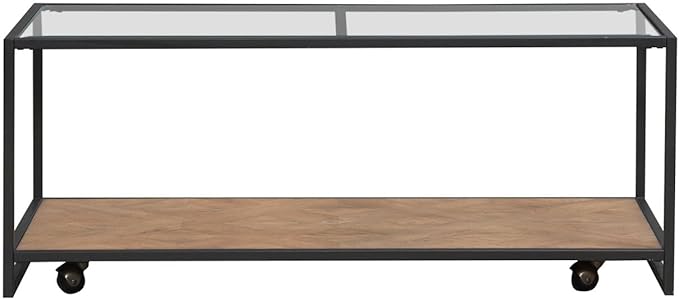 Liberty Furniture Bedford Cocktail Table for Living Room - Weathered Oak