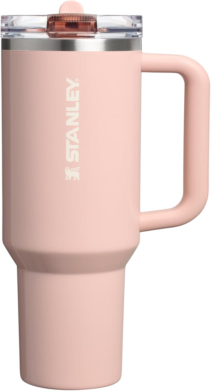 STANLEY Quencher ProTour Flip Straw Tumbler with Leakproof Lid | Built-In Straw & Handle | Cupholder Compatible for Travel | Insulated Stainless Steel Cup | BPA-Free
