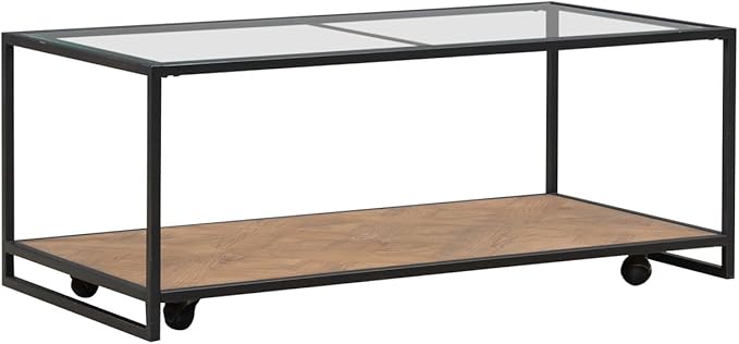 Liberty Furniture Bedford Cocktail Table for Living Room - Weathered Oak