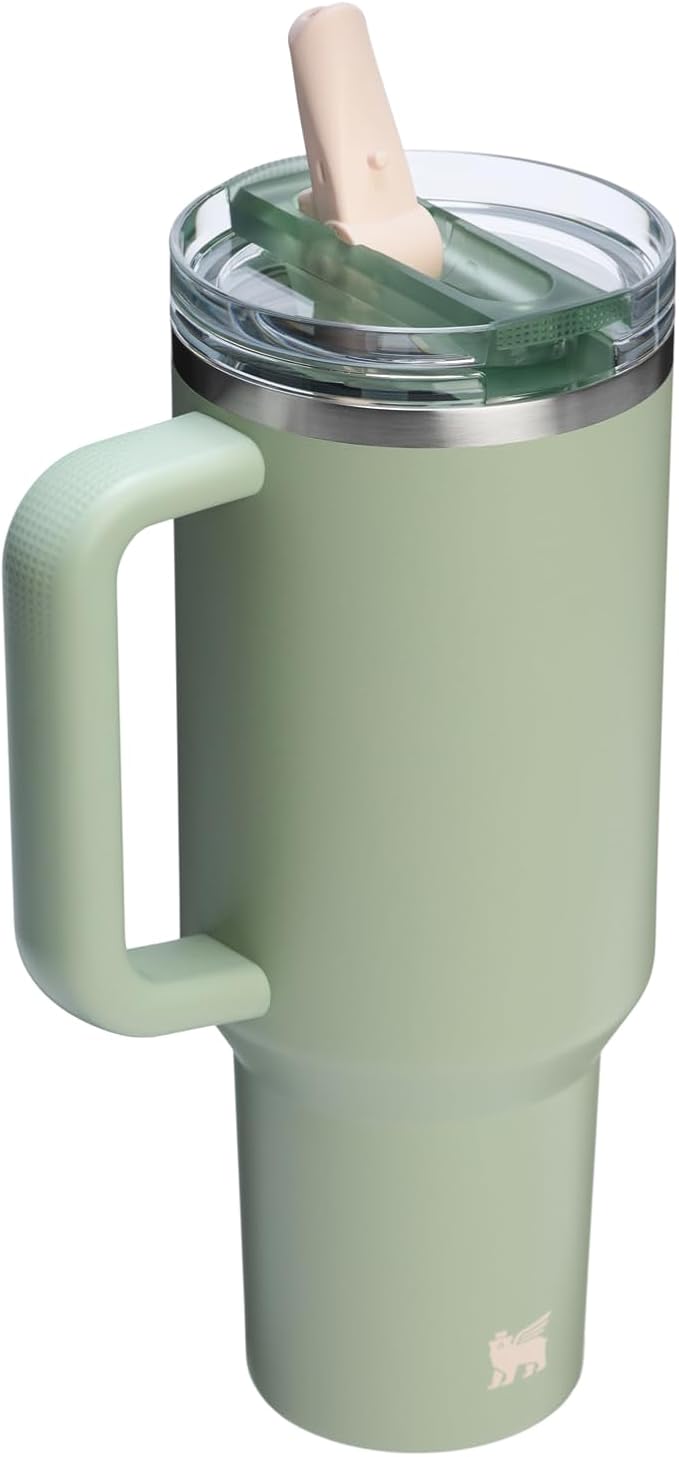 STANLEY Quencher ProTour Flip Straw Tumbler with Leakproof Lid | Built-In Straw & Handle | Cupholder Compatible for Travel | Insulated Stainless Steel Cup | BPA-Free