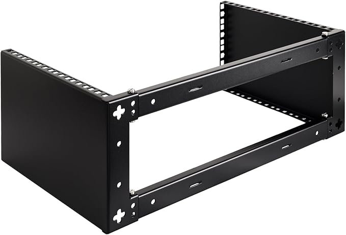 RackPath 4U Wall Mount Network Rack - Patch Panel Bracket for Server and Network Equipment – 11.25 inch Deep – Heavy Duty 150lbs Capacity