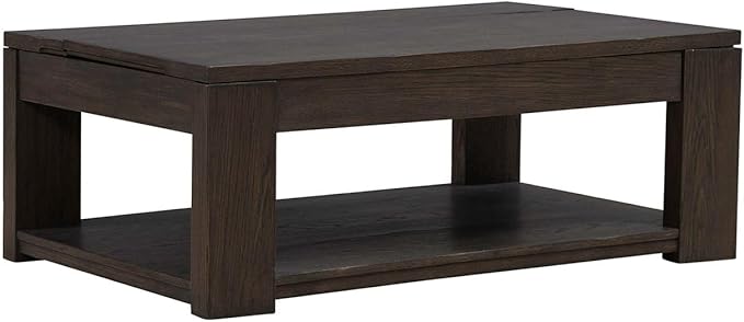 Liberty Furniture Lennox Hill Living Room Lift Top Cocktail Table - Bark