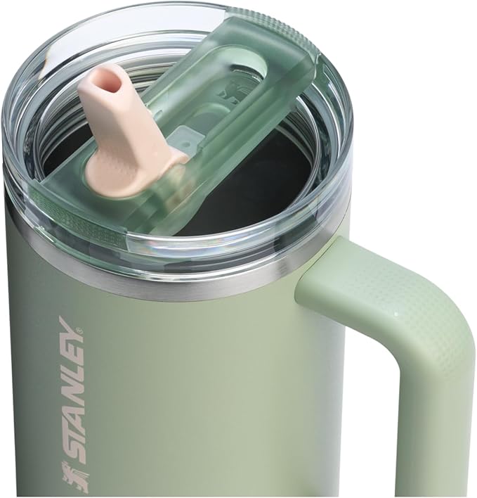 STANLEY Quencher ProTour Flip Straw Tumbler with Leakproof Lid | Built-In Straw & Handle | Cupholder Compatible for Travel | Insulated Stainless Steel Cup | BPA-Free