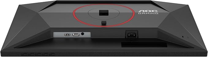 AOC 24G4 24" Gaming Monitor, Full HD 1920x1080 IPS Panel, 180Hz 1ms, 1x HDMI 2.0, 1x Display Port, Adaptive-Sync, Audio Earphone Out, Console Gaming Ready, 3-Year Zero-Bright-Dot