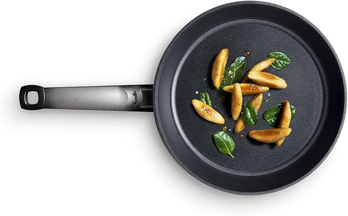 Fissler Ceratal Comfort Ceramic 9.5 Inch Non-Stick Frying Pan, Orbit Black, Made without PFAS