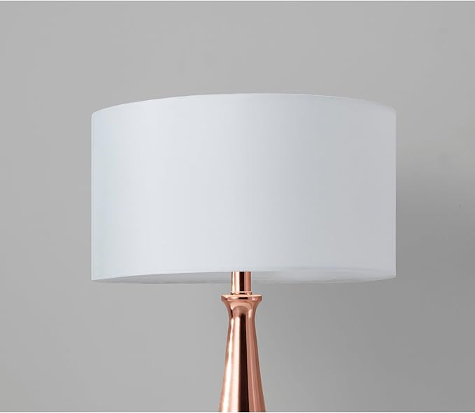 Adesso 1517-01 Linda 21.5" Table Lamp, Black, Smart Outlet Compatible