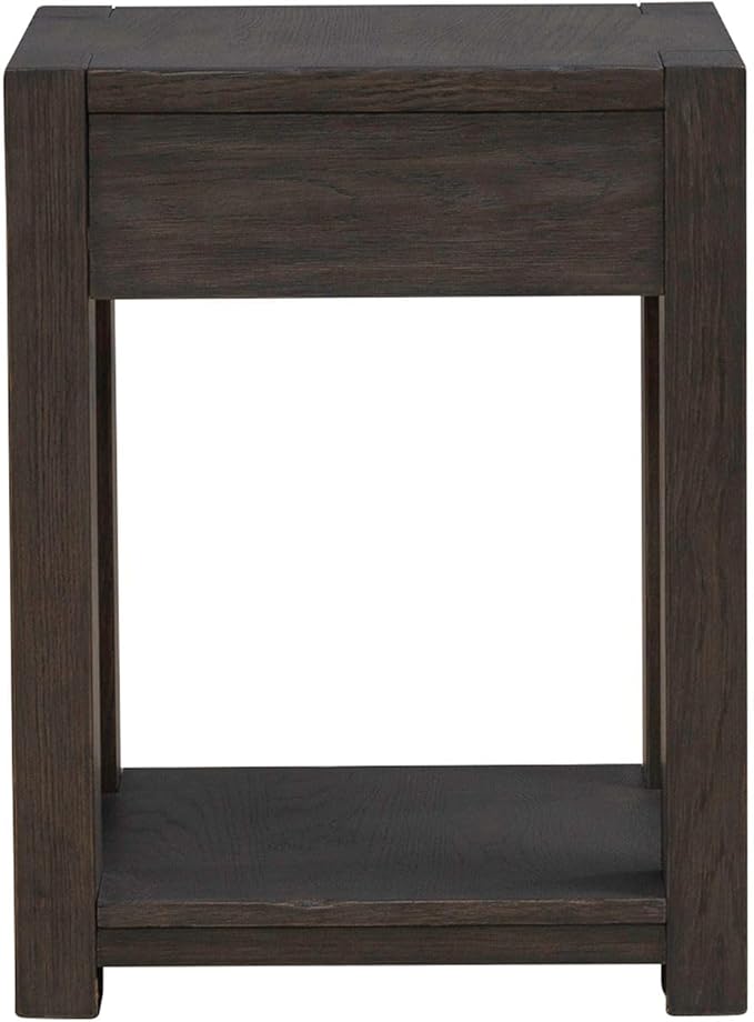 Liberty Furniture Lennox Hill Living Room Chairside Table - Bark