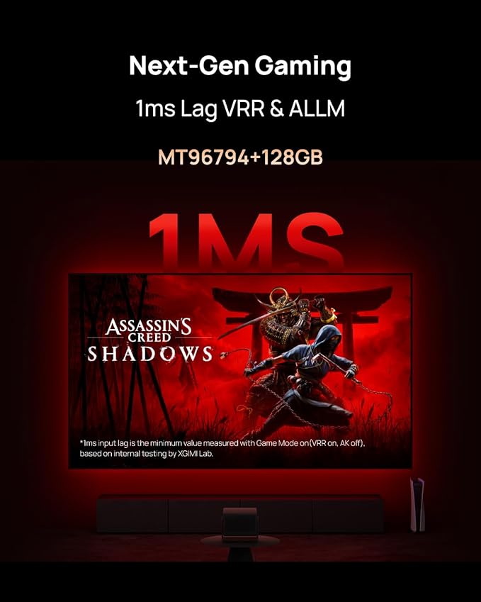 XGIMI Horizon 20 Max 4K Projector Triple Laser Home Theater, 2025 New, 5700 ISO Lumens, Google TV with Licensed Netflix, Optical Zoom Lens Shift, IMAX Enhanced, Dolby Vision, 20000:1 Contrast