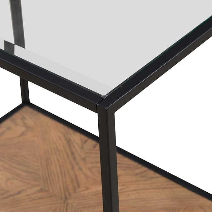 Liberty Furniture Bedford Chairside Table for Living Room - Weathered Oak