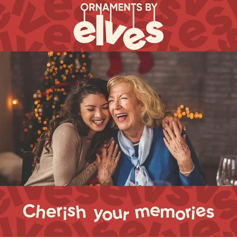 Candy Cane Family of 5 Ornament 2025 Personalized Family Christmas Ornaments 2025 | Holiday Keepsake Holly Berries Personalized Tree Ornaments for Grandchildren, Siblings & Grandkids of Five Ornament