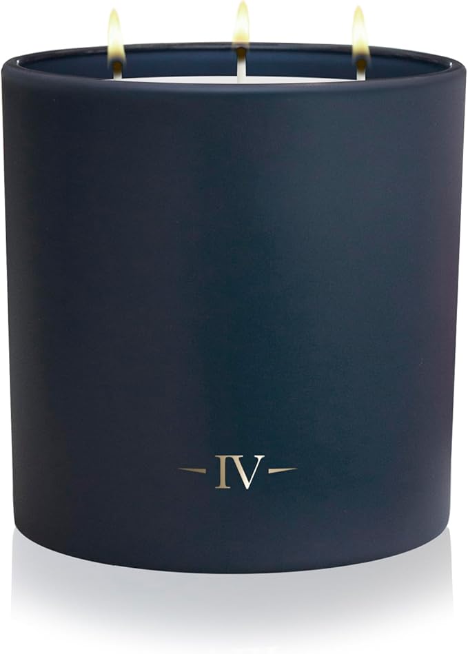Charles Farris Luxury Scented Candle – 3 Wick, Hand-Poured, Long Lasting, Clean Burning, 640g / 22.5oz, Up to 80 Hours of Burn Time, Made in England – Tuberose, Jasmine & Ylang Ylang – Garden of Eden