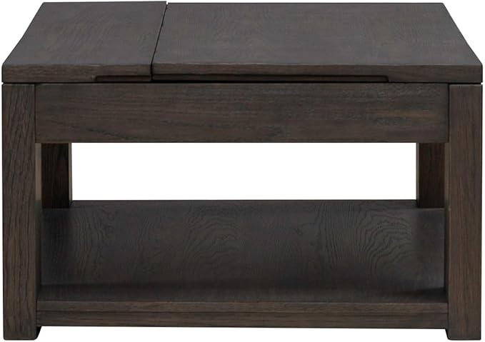 Liberty Furniture Lennox Hill Living Room Lift Top Cocktail Table - Bark