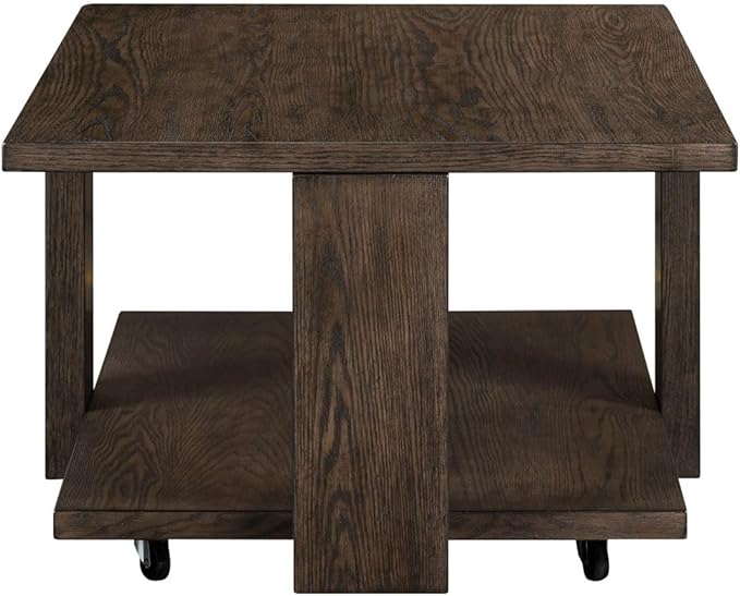 Liberty Furniture Harrison 3 Piece Set for Living Room - Cocktail Table, 2 End Tables - Espresso Brown Oak