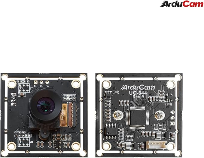 Arducam 2MP Global Shutter USB Camera, 50fps OV2311 Monochrome UVC Webcam Module with Low Distortion M12 Lens Without Microphones, Compatible with Windows, Linux, Android and Mac OS