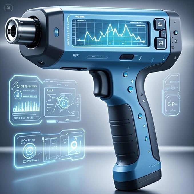 Professional Portable XRF Spectrometer Analyzer - Handheld Metal Alloy Analyzer for Mining, Metallurgy, Recycling | 35+ Element Detection | IP54 Waterproof | with Calibration Certificate