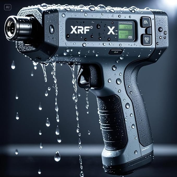 Professional Portable XRF Spectrometer Analyzer - Handheld Metal Alloy Analyzer for Mining, Metallurgy, Recycling | 35+ Element Detection | IP54 Waterproof | with Calibration Certificate