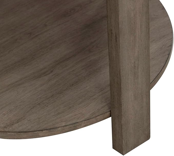Liberty Furniture Sutton End Table for Living Room - Bleached Sand