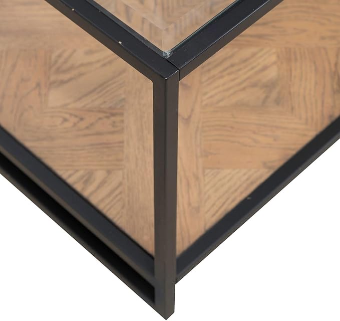 Liberty Furniture Bedford 3 Piece Set for Living Room - Cocktail Table, 2 End Tables - Weathered Oak