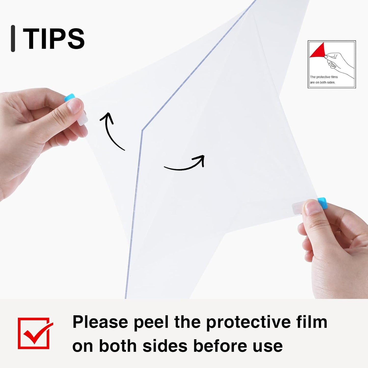 Vittanly 9x12 Picture Frames Set of 9, Shatter Resistant Plexiglass, Display 6x8 Pictures with Mat or 9x12 without Mat, Photo Frames for Wall or Tabletop, Engineered Wood, Black