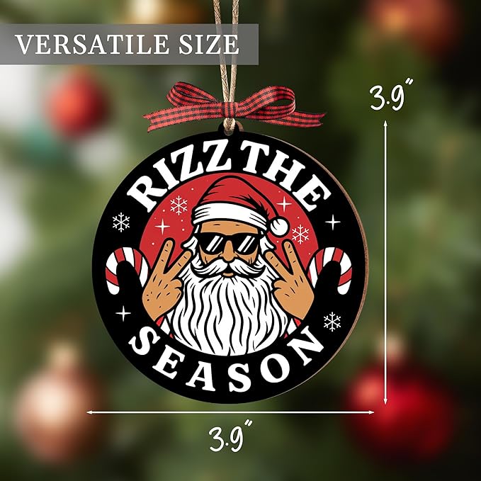 67 Christmas Ornament, 67 Ornaments for Xmas Tree, Funny Christmas Ornaments 2025, 6 7 Meme Ornament for Teens, Six Seven Gifts, Gag Gifts for Teens, Teen Girls Trendy Stuff