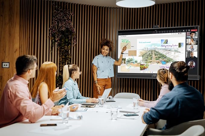 Promethean ActivPanel 10 Premium 75" High Specification Digital Whiteboard for Office or Classroom, 4K UHD, OS Flexible Device, Panel Included, 3 Year Onsite Support