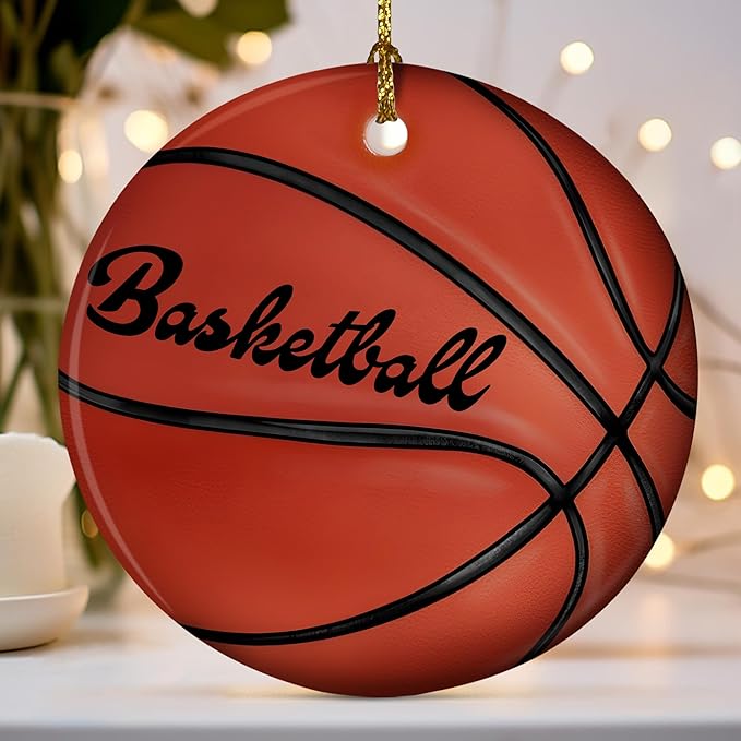 Sports Kids Basketball Player Gift - Christmas Ornament