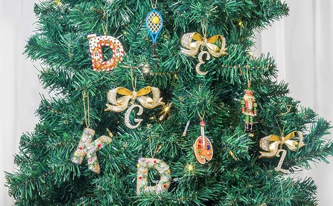 2025 Christmas Artist Ornaments, Christmas Tree Decorations, Artist Drawing Palette Ornament, Hanging Keepsake Gifts for Sisters Mom Grandma Women