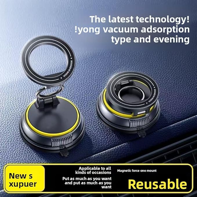 Car Mobile Phone Holder Suspension Central Control Screen Special Hidden Integrated 360 Degree Adjustment Direction Free Paste (MG-ZJ03chang)