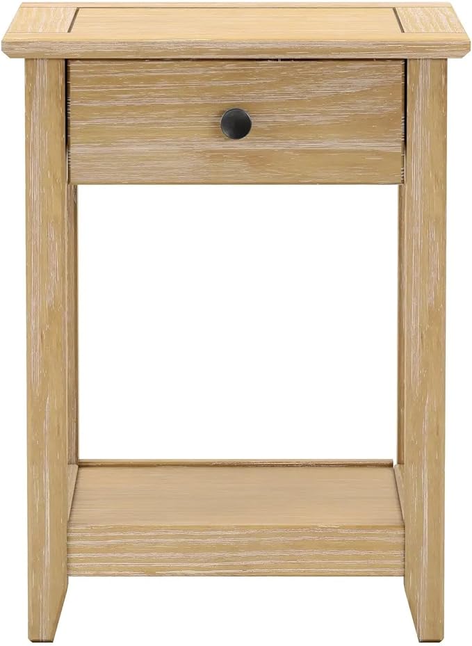 Greenport End Table - Brushed Driftwood