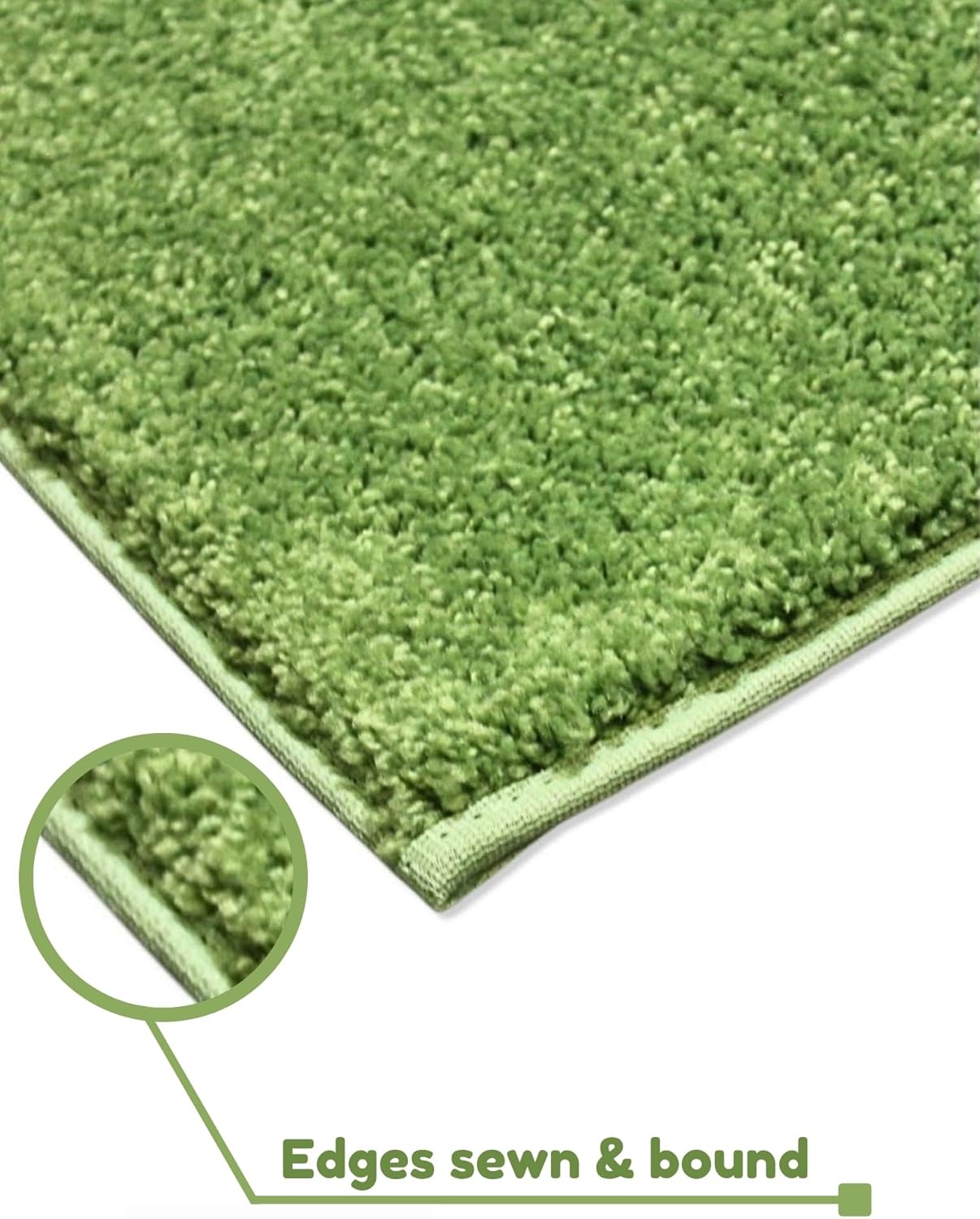KOECKRITZ Soft and Colorful Kids Classroom Area Rugs (Passes Flammability Pill Test) Many Sizes and Bright Colors to Select from (8' x 8', Lime)