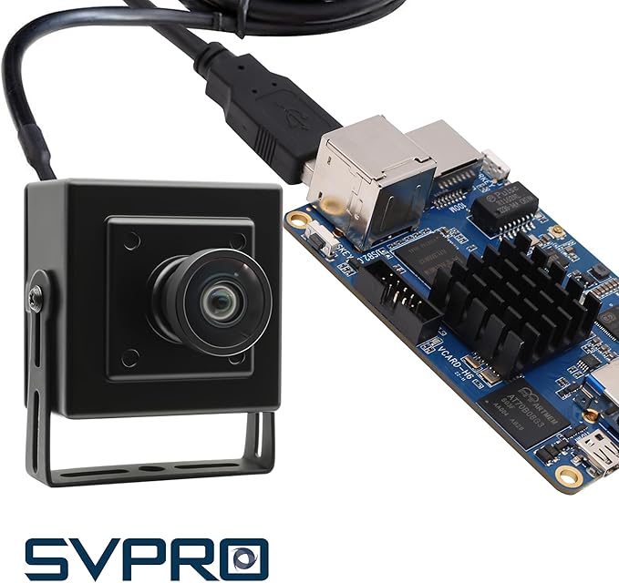 SVPRO 5MP 30FPS USB Camera Wide Angle Video Camera for Computer,IMX335 Sensor High Resolution Small USB Security Camera for 3D Printer,Laser Engraver,Machine Vision