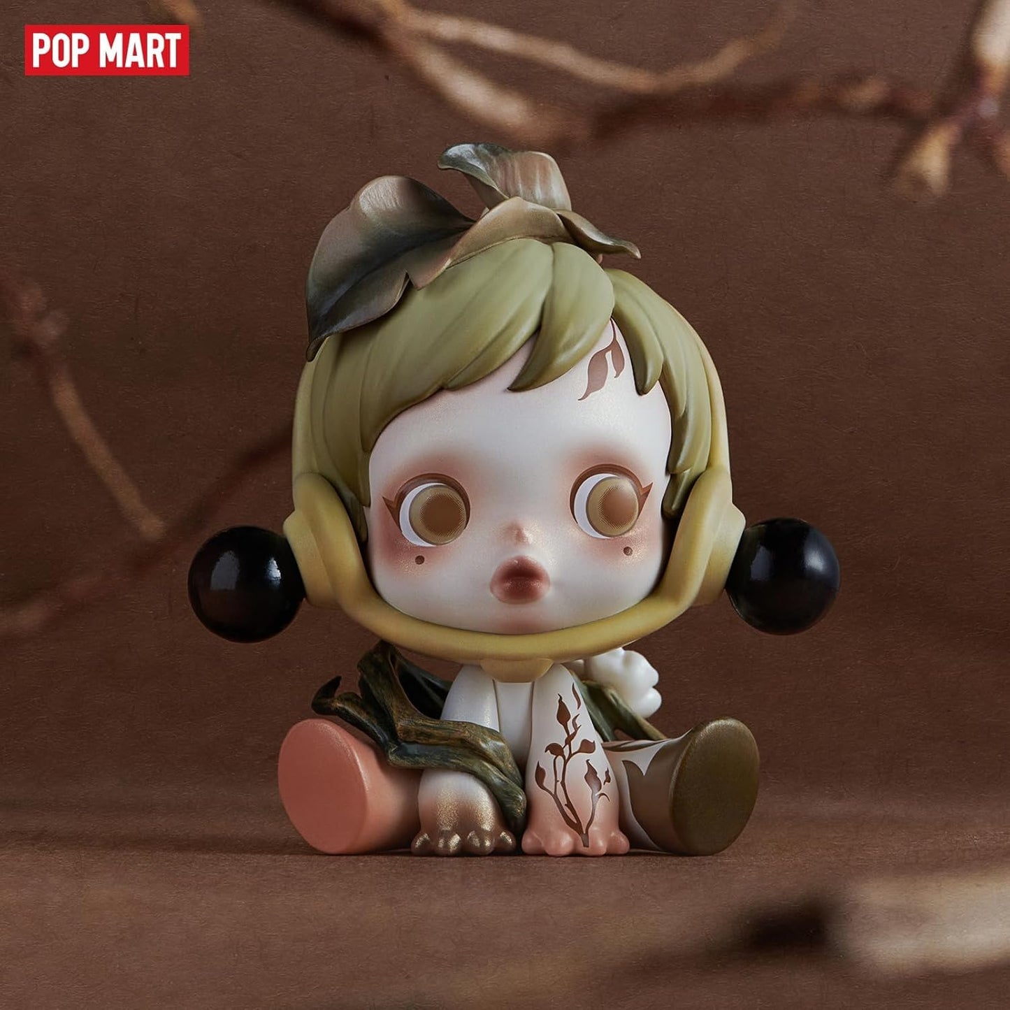 POP MART SKULLPANDA The Ink Plum Blossom Series Figures, 12PCs SKULLPANDA Blind Box Figures, Random Design Action Figures Collectible Toys Home Decorations, Holiday Birthday Gifts, Whole Set