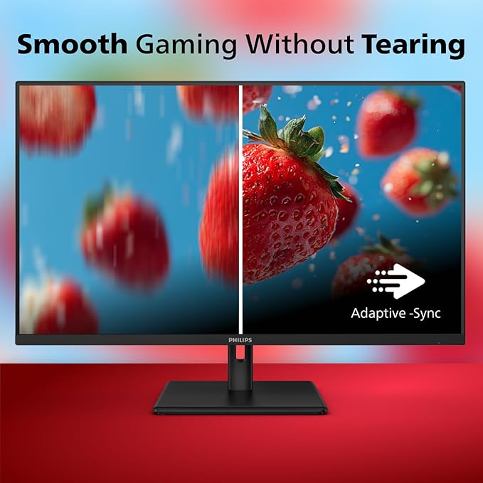 Philips 32E1N1100L 32"' Frameless Monitor, FHD 1920 x 1080, VA Panel, Adaptive-Sync 100Hz, VESA, 4Yr Advance Replacement Warranty, Black