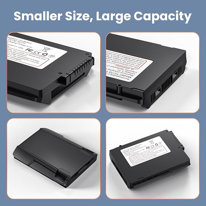 E EGOWAY 4620mAh Replacement Battery for Zebra TC77 Barcode Scanner, Compatible with Zebra Symbol Motorola TC70, TC72, TC75, TC77, TC700h, TC700k, TC720l, TC75x, TC75EK, TC75AH, TC75GK, TC77HL