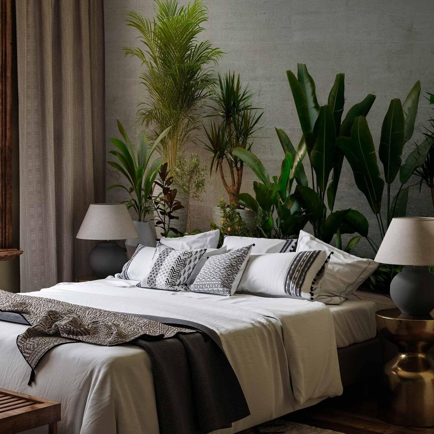 artgeist Premium Wall Mural Nature 118x83 in - XXL Non-Woven Wallpaper Fleece Wall Decor Photo Print Picture Image Design Botanics Plants 3D Effect b-B-0600-a-a