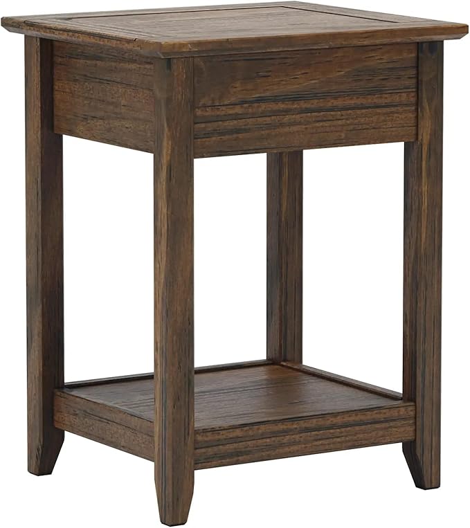 Greenport End Table - Brushed Walnut